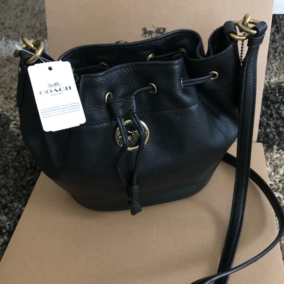 coach elle drawstring